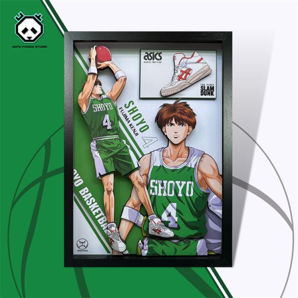 【海外代購】凹凸Panda 球員檔案系列 藤真健司 3D紙藝立體畫 