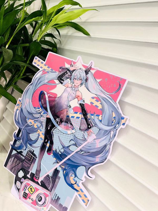 【海外代購】千鳥社 初音未來miku公主殿下可愛大立牌 