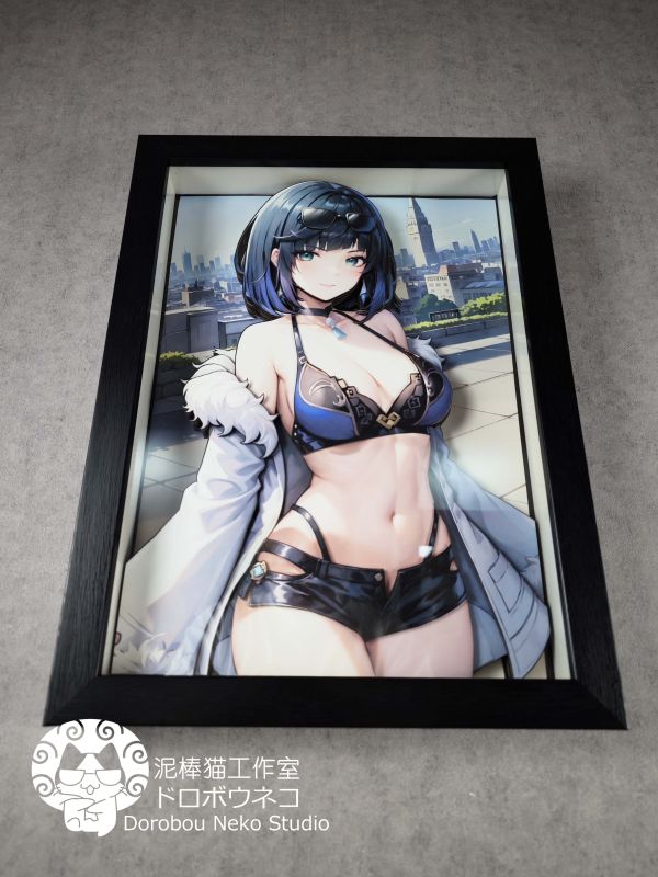 【海外代購】泥棒貓 DSRL 015 夜闌 立體畫01 