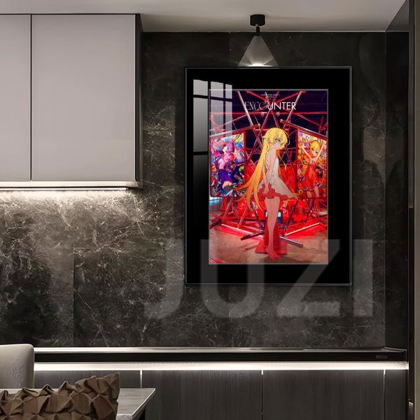 【海外代購】橘子 JUZI 化物語 忍野忍展館海報 