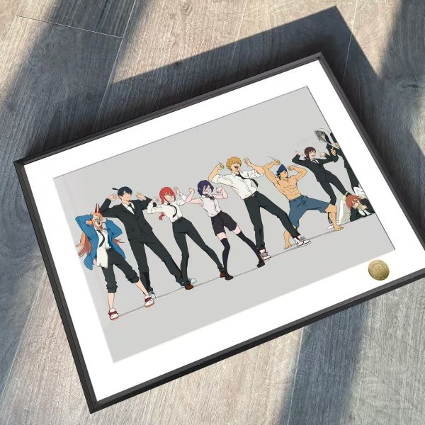 【海外代購】皇呱 《全員狂歡》 鏈鋸人 蕾塞篇全員狂歡週邊裝飾畫 午睡毯  地毯 