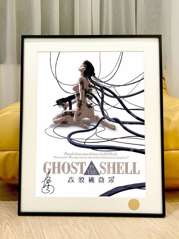 【海外代購】星空 《攻殼機動隊》Ghost In The Shell押井守動畫二次元裝飾畫 