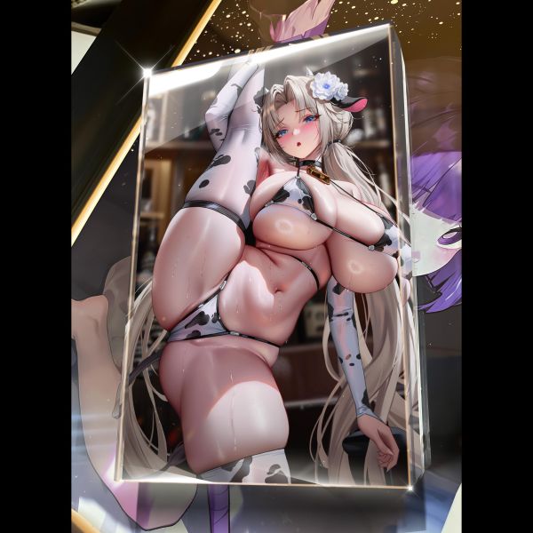 【海外代購】阿喵畫社 第六十八彈動畫卡磚喀琅施塔得純享版 壓克力加厚紀念收藏磚卡磚 