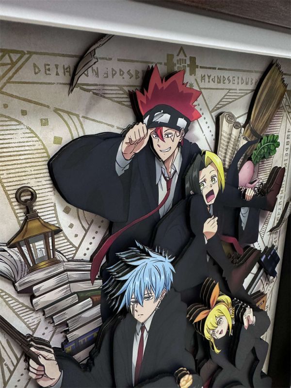 【海外代購】凹凸Panda 物理魔法使 馬修 3D紙藝立體畫 