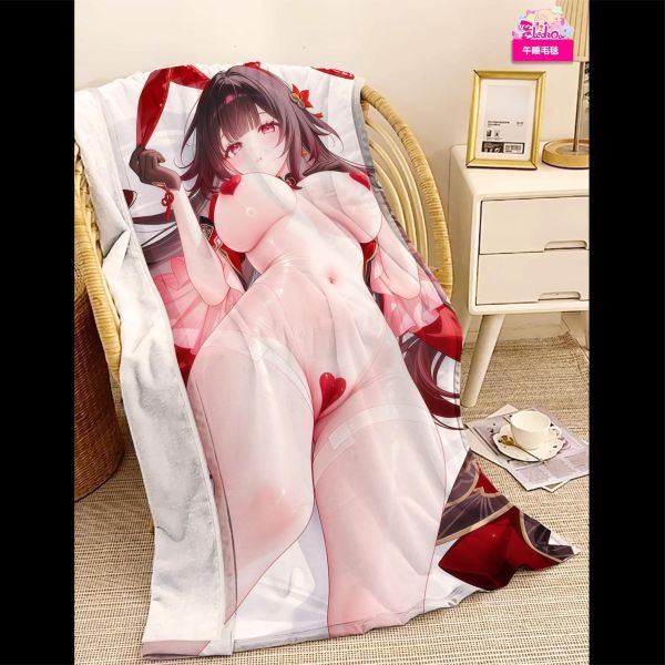 【海外代購】阿喵畫社 巧克力甜心 花火 新品12K主題超清裝飾畫 午睡毛毯 冰箱貼 