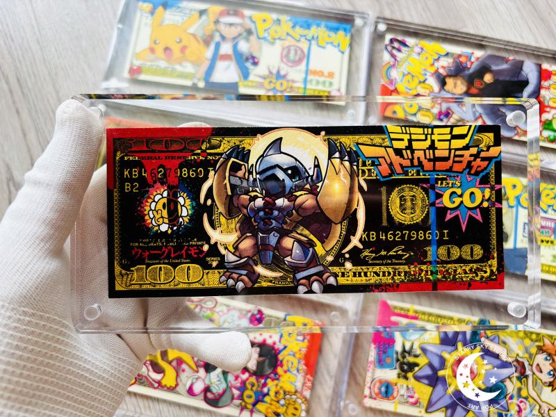 【海外代購】星空 《數碼寶貝美金磚究極體》鋼鐵加魯魯戰鬥暴龍獸太一 