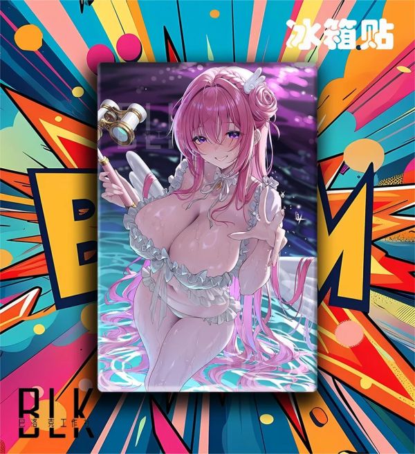 【海外代購】巴洛克 《水池桃樂絲》dorothy勝利女神妮姬裝飾畫冰箱貼 