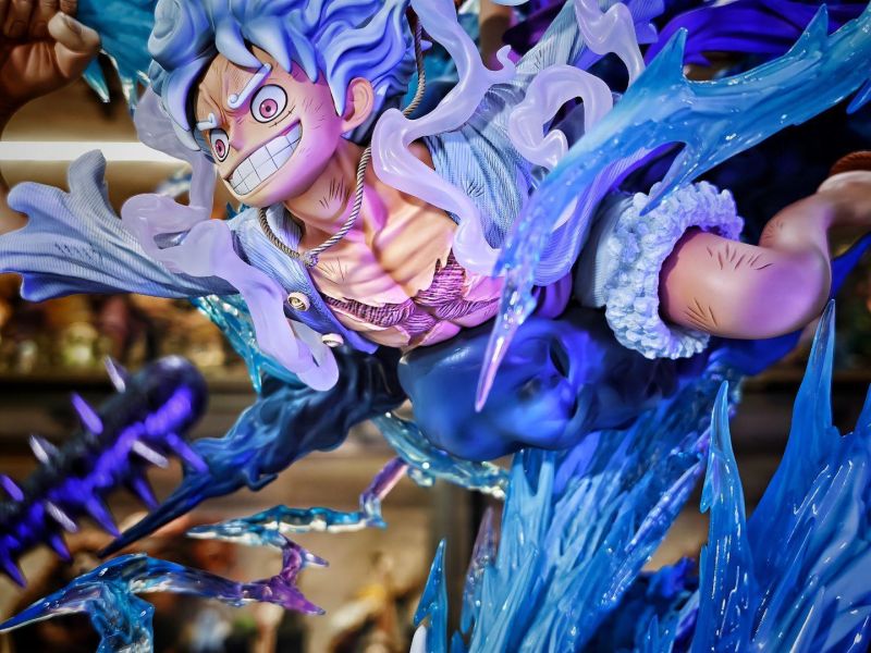 【海外代購】集美殿堂 ANIKINGDOM 五檔 太陽神 尼卡魯夫 音效雕像 海賊王和之國鬼島決戰 