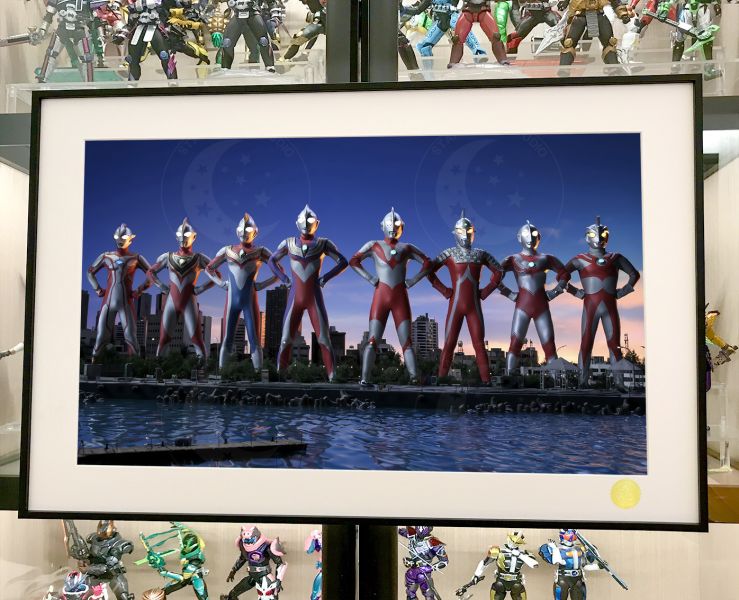 【海外代購】星空 《奧特兄弟》初代奧特曼迪迦傑克艾斯賽文蓋亞Ultraman二次元裝飾畫 