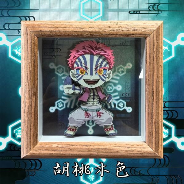 【海外代購】凹凸 PANDA 鬼滅之刃無限城篇 C款綺窩座立體掛畫擺臺 