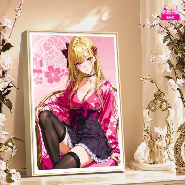 【海外代購】阿喵畫社 初戀 合服喜多川海夢 8k主題高清裝飾畫 午睡毛毯 牆面掛毯 床頭地墊 冰箱貼