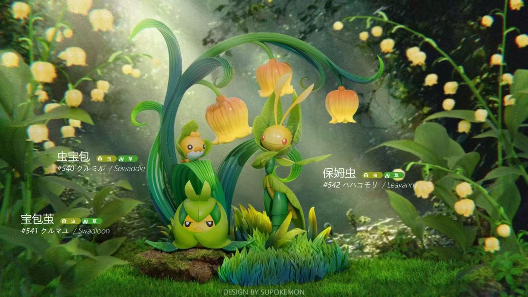 【預定】鍛造匠 保母蟲生態組 