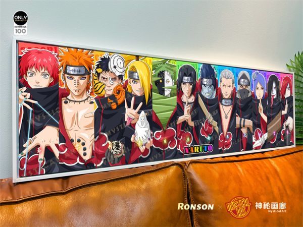 【海外代購】神秘畫廊 Ronson RAINBOW系列010 曉組織 裝飾畫01 
