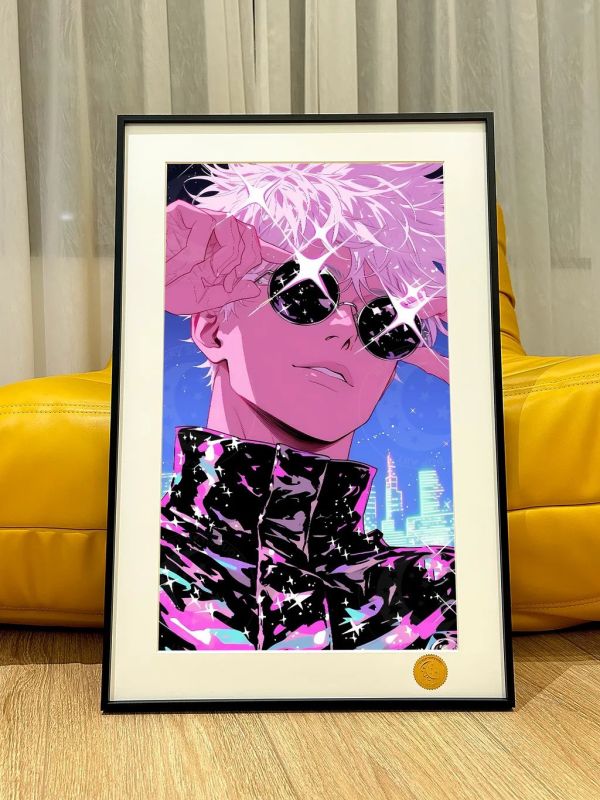 【海外代購】星空《閃光五條悟》咒術回戰Gojo Satoru裝飾畫 