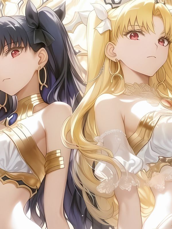 【海外代購】星空 《伊什塔爾艾蕾》遠坂凜紅色惡魔Fate命運Tohsaka Rin動畫裝飾畫 