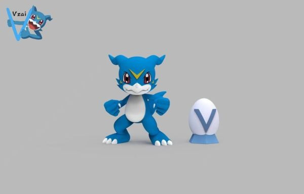 【海外代購】Vzai V仔與專屬數碼蛋 