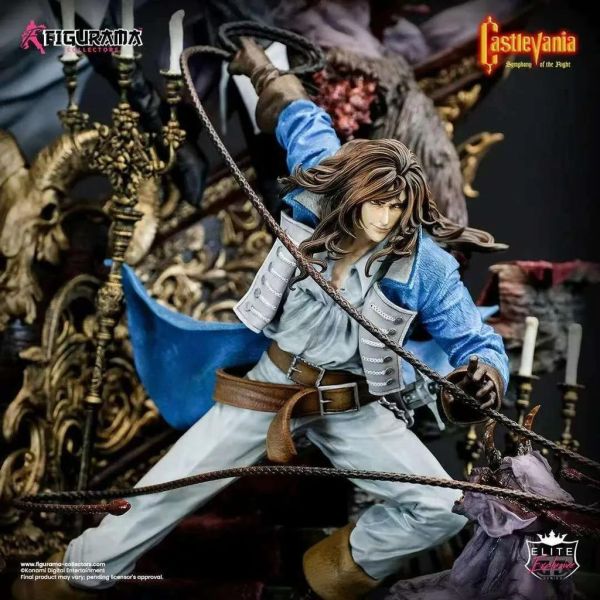 【海外全新現貨-清倉價】石油廠 Figurama Collectors 《惡魔城X: 月下夜想曲》 阿魯卡多和里希特·貝爾蒙特 雕像 
