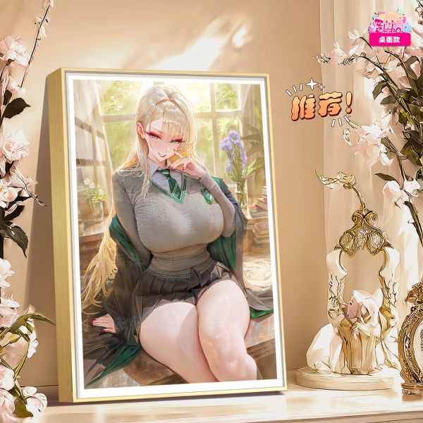 【海外代購】阿喵畫社 12K超清主題系列－迎辰・跩哥・馬份（Draco Malfoy）哈利波特（Harry Potter）  裝飾畫 透明壓克力卡磚 午睡毛毯 冰箱貼 