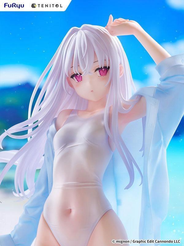 【PVC預定】FuRyu TENITOL TALL MIGNON WORKS shiro 泳裝Ver 
