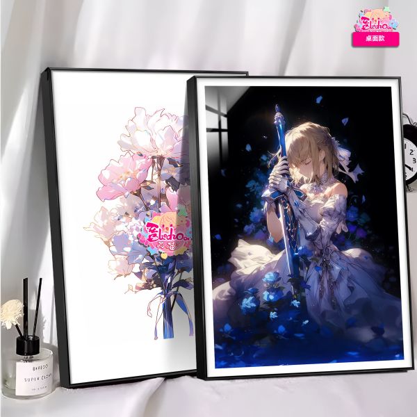 【海外代購】阿喵畫社 白禮服系列 劍葬玫瑰 吾王saber 