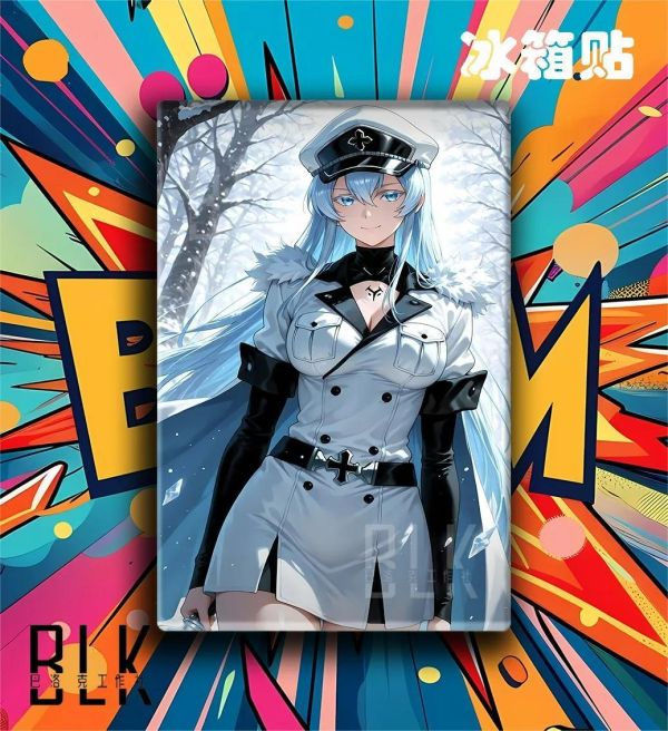 【海外代購】巴洛克 《樹林艾斯德斯》斬！赤紅之瞳裝飾畫冰箱貼 