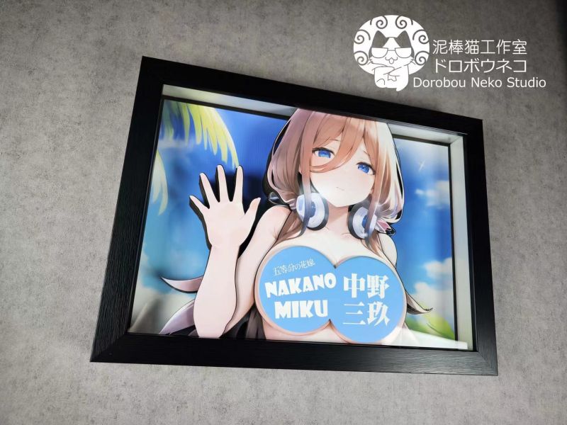 【海外代購】泥棒貓 DSOS-003 五等分的新娘 中野三玖 