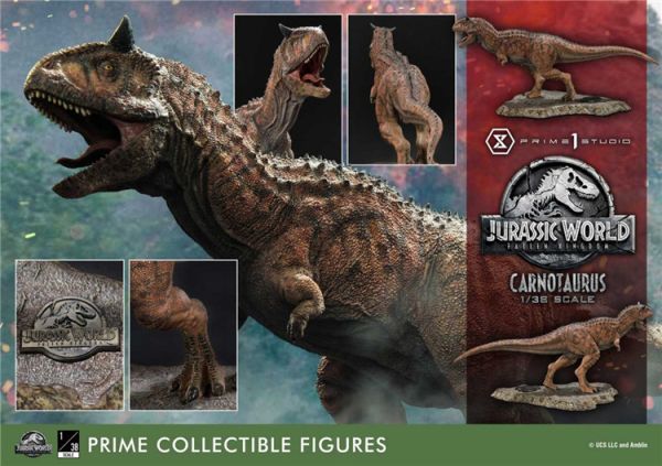 【海外代購】Prime 1 P1S 1/38 侏羅紀世界 暴龍 肉食牛龍 PCFJW-01/02 