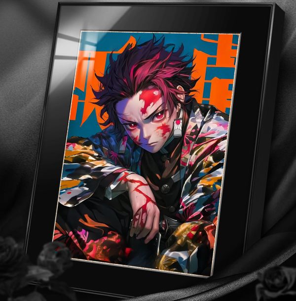 【海外代購】阿喵畫社 日之呼吸 斑紋炭治郎 