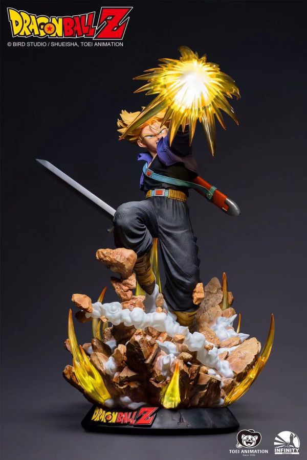 【海外代購】【56.5CM】開天 1/4《龍珠Z》未來戰士 特蘭克斯 