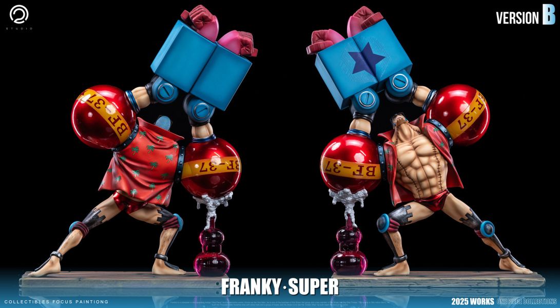【預定】C2 草帽圖共鳴企圖第九彈 Super弗蘭奇 & 站姿弗蘭奇 