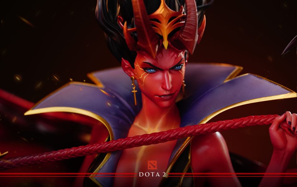 【預定】V社 DOTA2 魔廷新尊 痛苦女王 