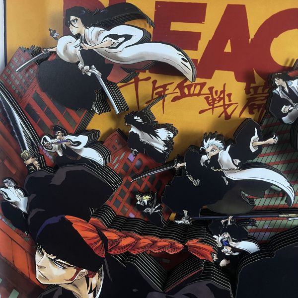 【海外代購】黑白畫映 B&W Bleach 千年血戰篇 立體裝飾畫 Remake 