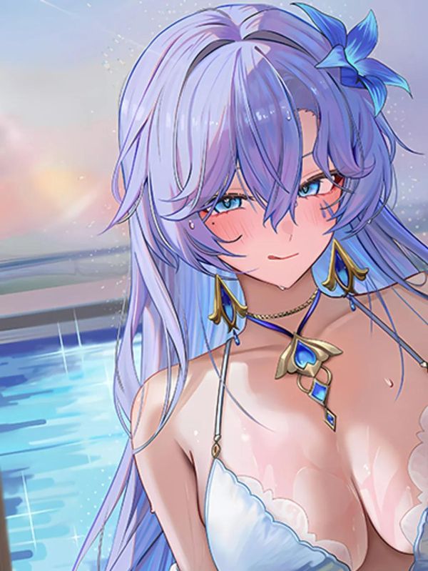 【海外代購】巴洛克《窗臺坎特蕾拉》鳴潮裝飾畫冰箱貼 