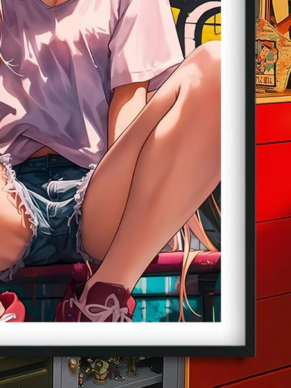 【海外代購】巴洛克 《街頭帕瓦》電鋸人血之魔人裝飾畫冰箱貼 