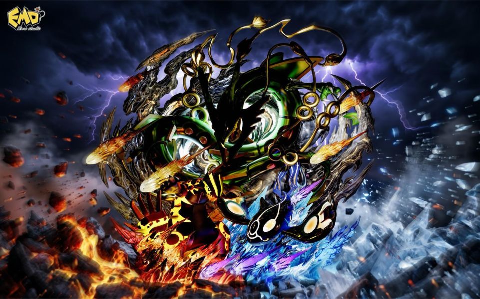 【預定】Emo畢業雕像神獸系列002 三神 列空座 蓋歐卡 固拉多 