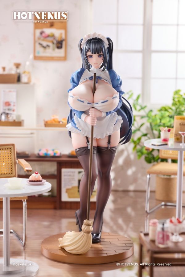 【R18PVC-預定】Native HOTVENUS oekakizuki氏 原畫 被夾住的女僕 