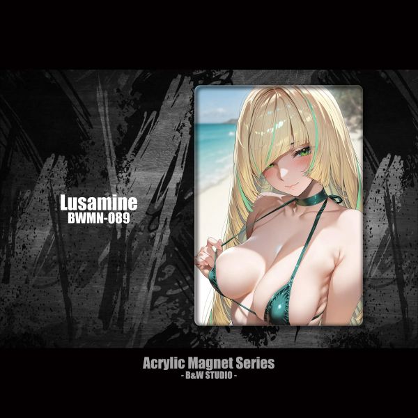 【海外代購】黑白畫映 B&W Studio 露莎米奈 亞克力冰箱貼 BWMN-089 