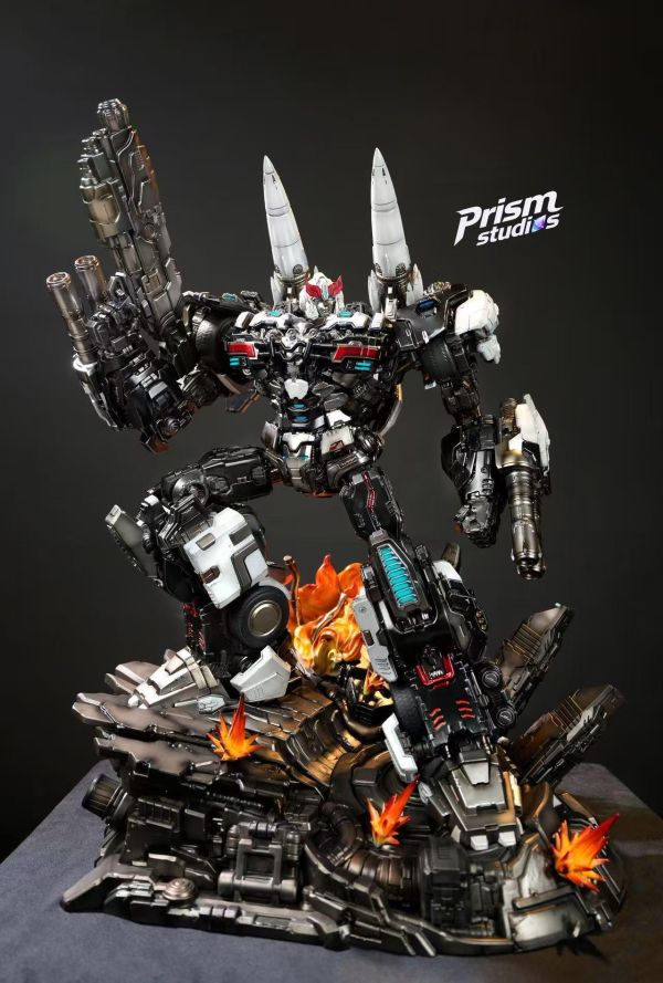【預定】Prism  警車機器人雕像 