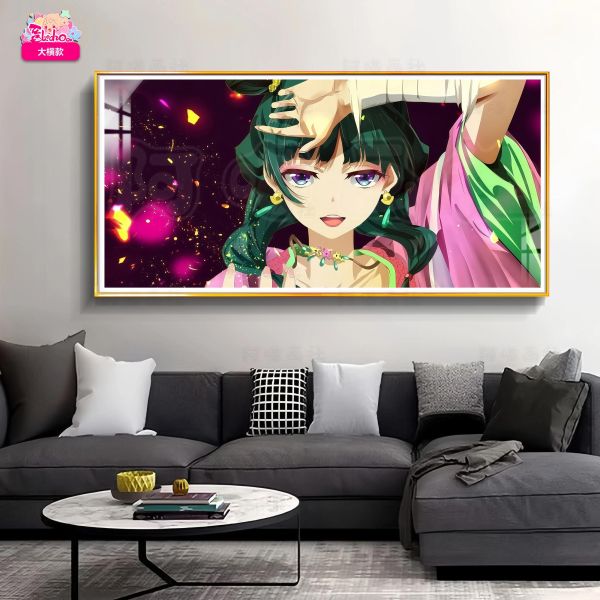 【海外代購】阿喵畫社 花火 藥屋少女呢喃大橫款 新品12k主題高清裝飾畫 滑鼠墊  地墊 