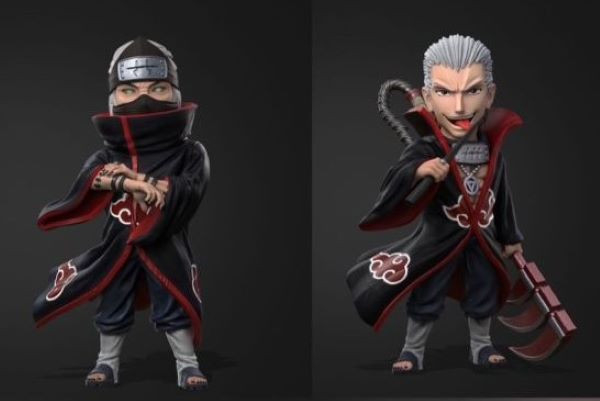 【系列代購】Power wcf火影忍者曉組織 01~05 