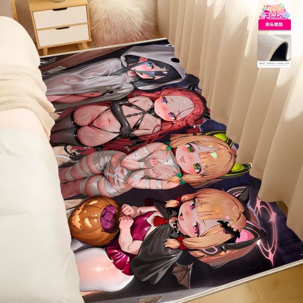 【海外代購】阿喵畫社 四小隻搗蛋鬼 8k超清精裱畫 床頭地墊 冰箱貼 