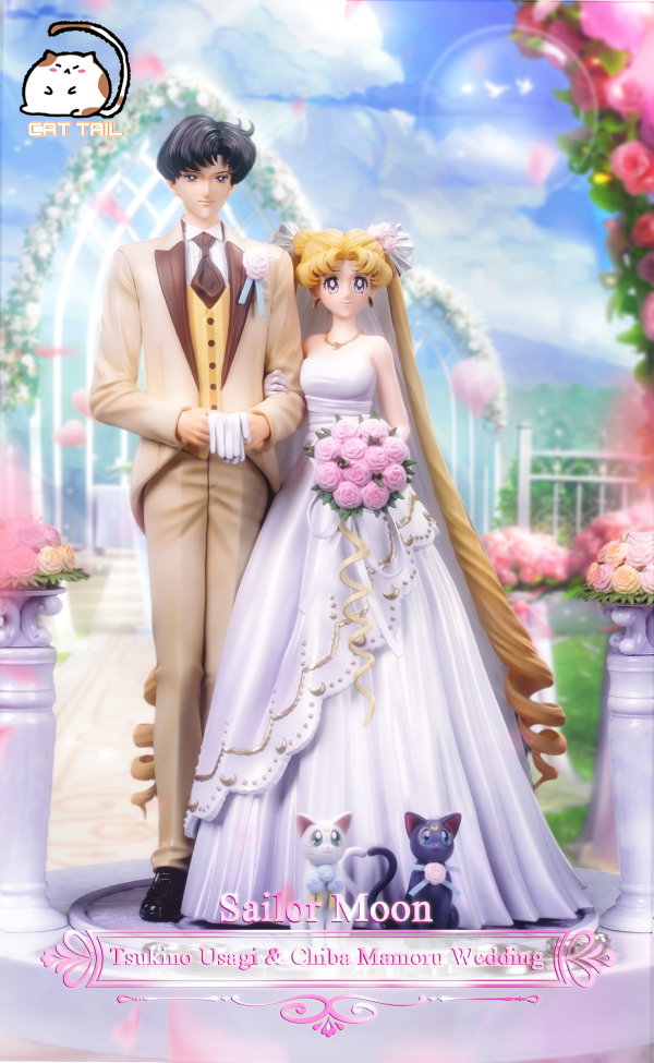 【預定】貓尾 美少女戰士 婚禮CP系列 月野兔與地場衛的婚禮 