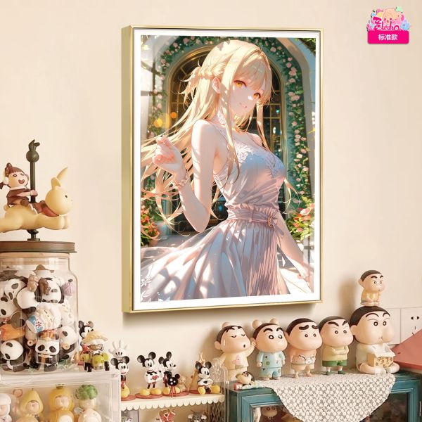 【海外代購】阿喵畫社 晨曦 結城明日奈 8k超大高畫質裝飾畫 滑鼠墊 午睡毛毯 冰箱貼 