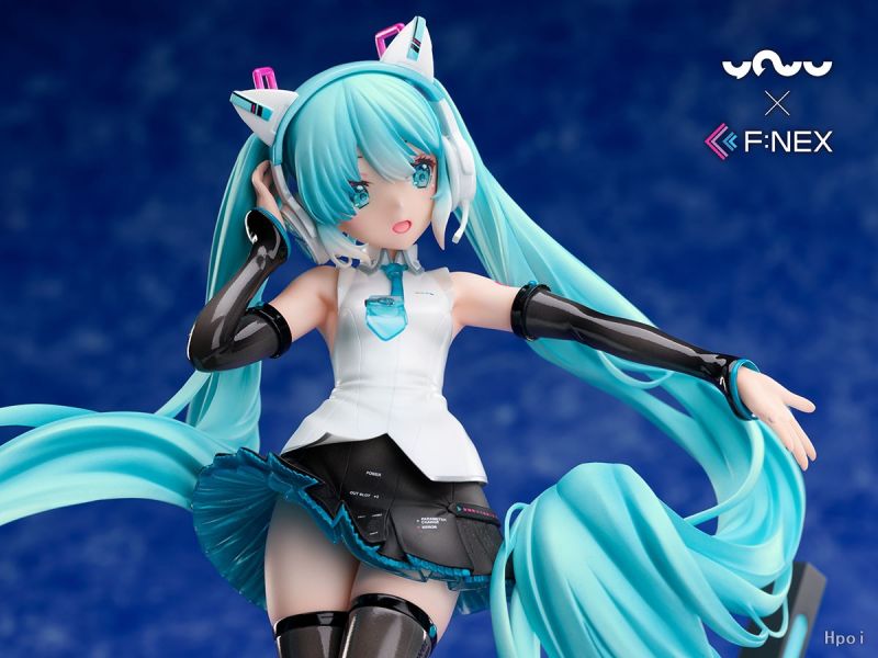 【海外代購】【25CM】F:NEX 初音未來 貓耳耳機 