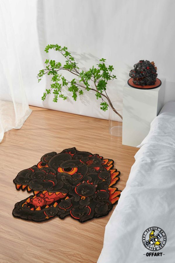 【海外代購】OFFART 阿壬 百貓紅蓮 地毯 