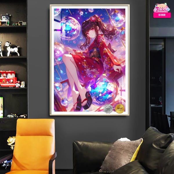 【海外代購】阿喵畫社《星穹鐵道》稜彩 花火 8k超清裝飾畫 