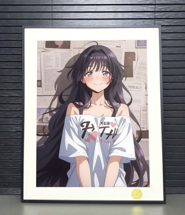 【海外代購】H2 《和栗薰子》薰香花朵凜然綻放動畫二次元裝飾畫 