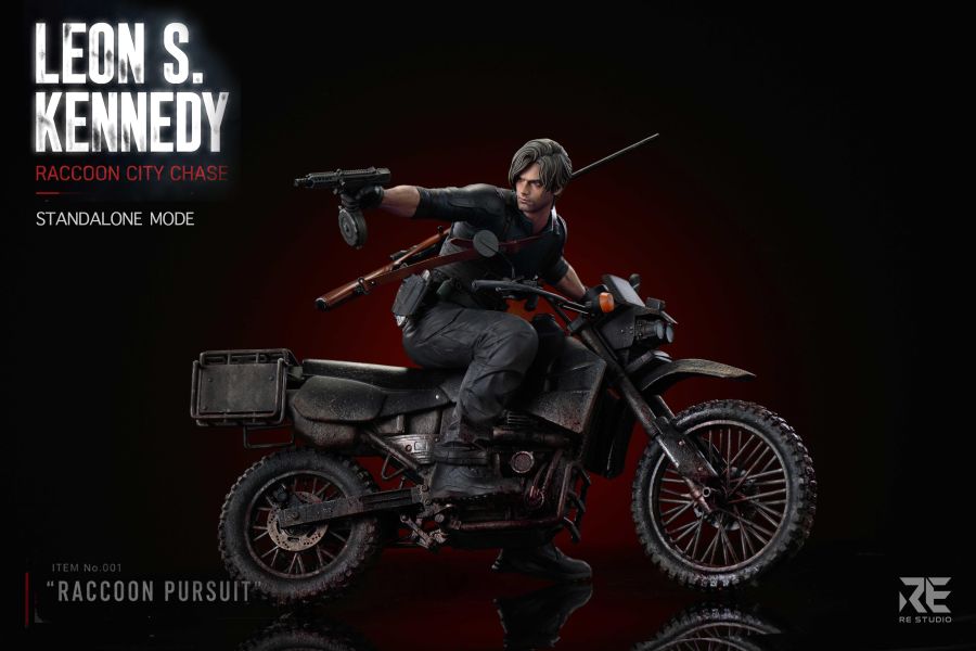 【實物預定】RE Resident Evil Requiem Leon S. Kennedy: Raccoon City Chase 里昂浣熊市追逐戰 · 高速公路末日場景雕像 