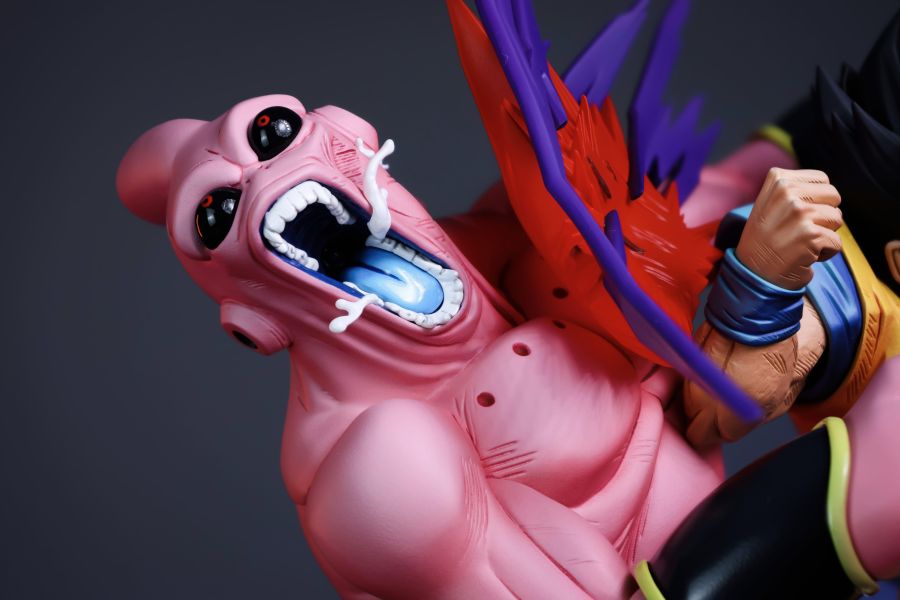 【預定】WarXjackie 半身對戰系列001 神秘悟飯 vs 魔人佈歐 