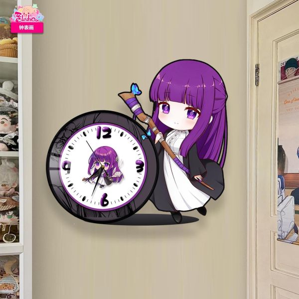 【海外代購】阿喵畫社 菲輪鐘錶 靜音異形時鐘 